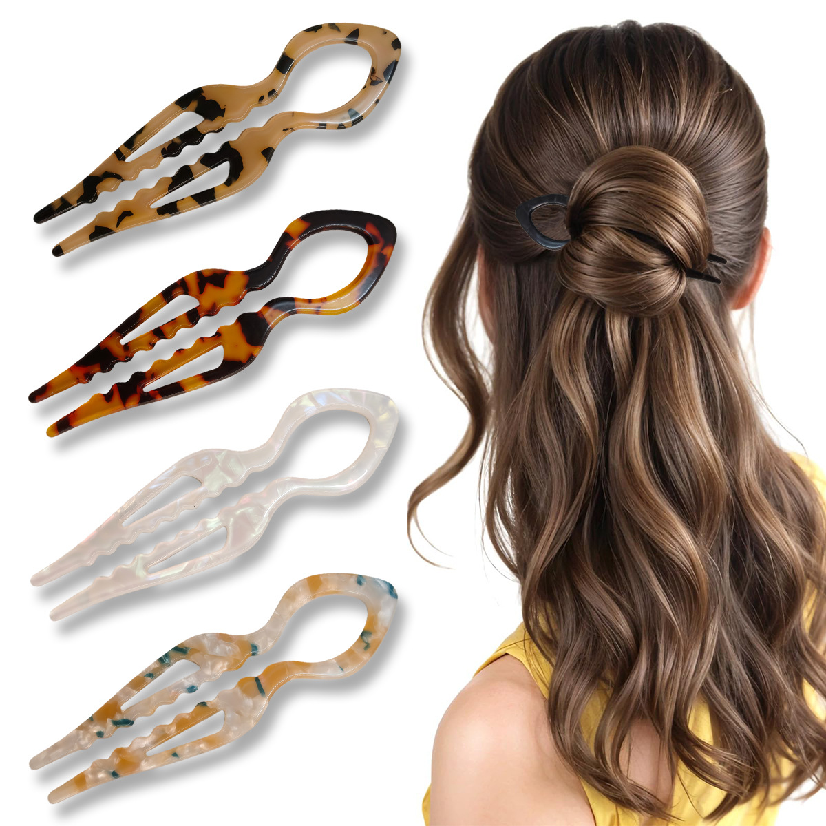 U-образные палочки для волос,  – обзор и цена Hair Bundles
