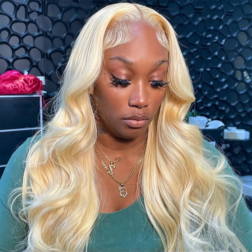 13x4, светлый оттенок 613, пар – обзор и цена 613 Blonde Body Wave Lace Front Wig