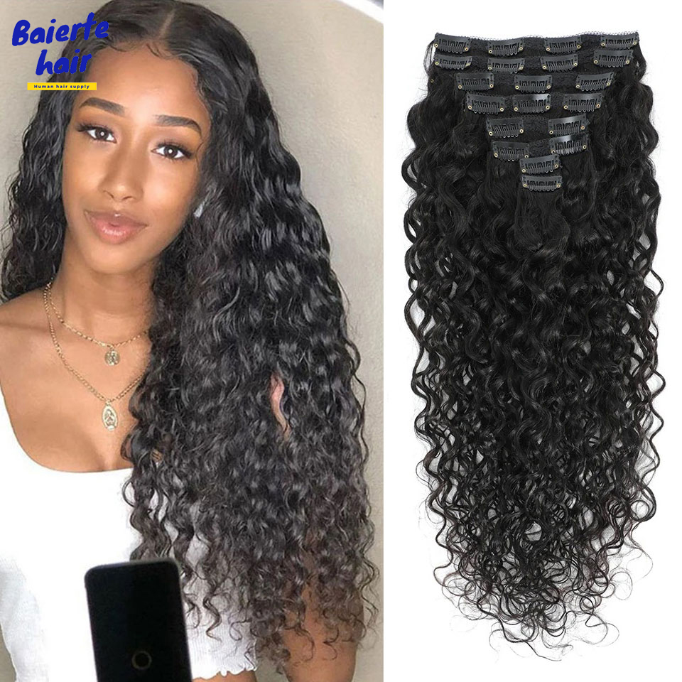 Накладные волосы из натуральны – обзор и цена Seamless Clip In Hair Extensions Human Hair