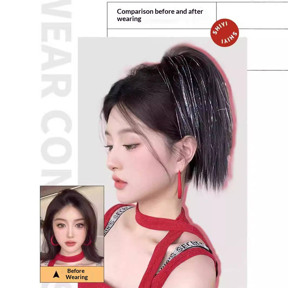 12-дюймовый синтетический накл – обзор и цена Claw Clip Messy Bun Hair Piece