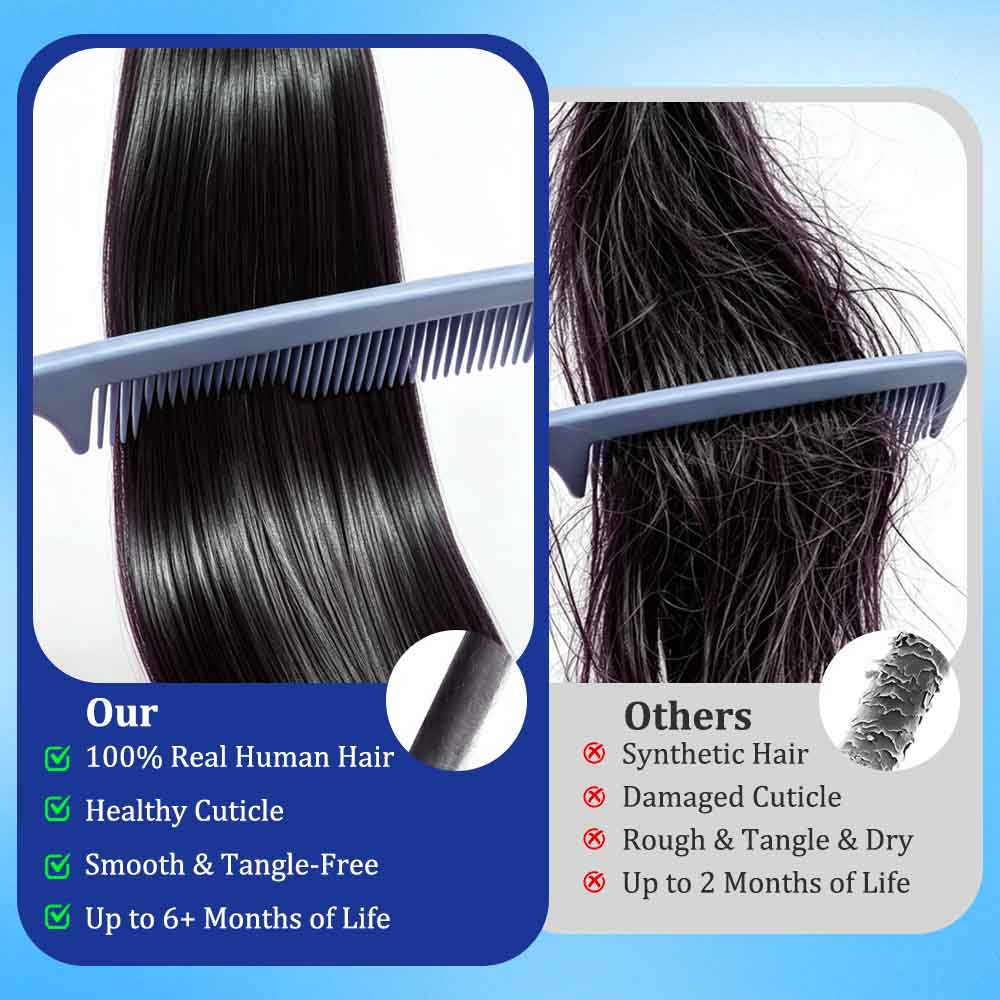 63 шт./3 упаковки. Накладные п – обзор и цена Invisible Tape In Extensions Real Hair